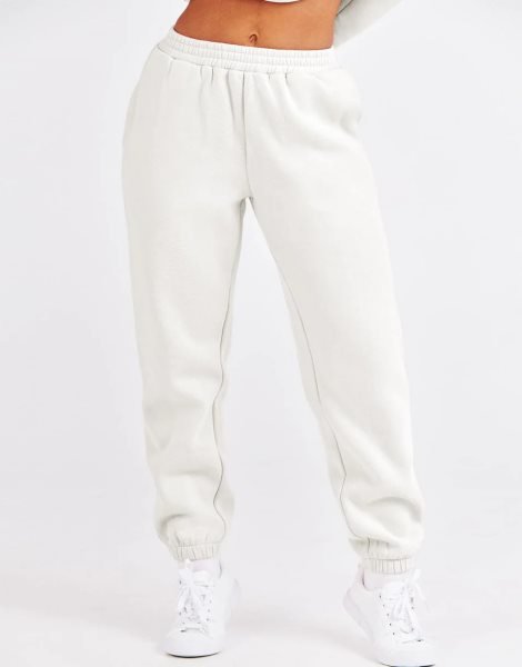 Women's Two Piece Outfits Long Sleeve Crewneck Sweatsuit with Jogger Pants Lounge Sets with Pockets