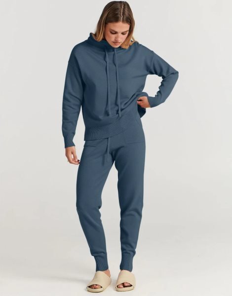 Women's Two Piece Outfits Long Sleeve Turtleneck Pullover Top & Drawstring Pants Sweatsuit Lounge Set