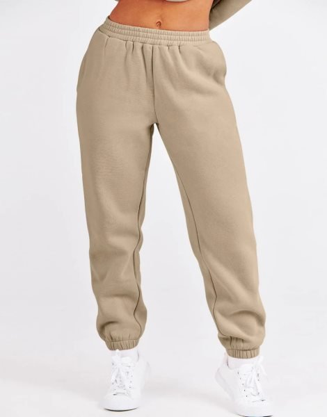 Women's Two Piece Outfits Long Sleeve Crewneck Sweatsuit with Jogger Pants Lounge Sets with Pockets