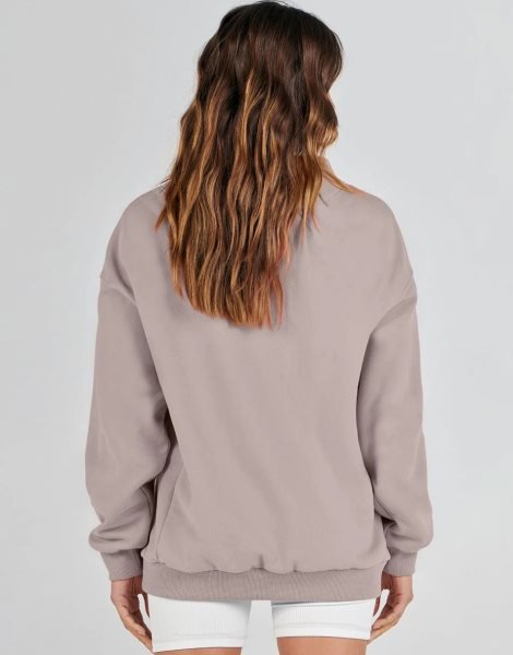 Womens Oversized Sweatshirts Turtleneck Pullover Long Sleeve Hoodies Tops Fall Outfits 2023 Clothes