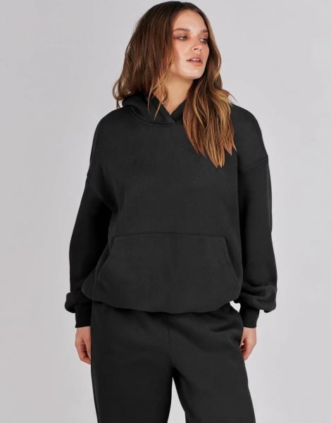 Women 2 Piece Outfits Hoodie Sweatshirt Tracksuit & Oversized Jogger Sweatpants Y2K Sweatsuit Set