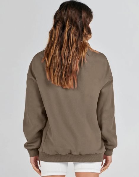 Womens Oversized Sweatshirts Turtleneck Pullover Long Sleeve Hoodies Tops Fall Outfits 2023 Clothes