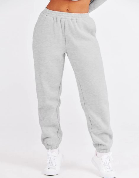 Women's Two Piece Outfits Long Sleeve Crewneck Sweatsuit with Jogger Pants Lounge Sets with Pockets