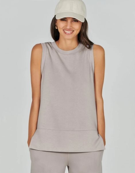 Women's 2 Piece Sets Summer Outfits Sleeveless Wide Leg Tracksuits Casual Sweat Sets Lounge Sweatsuits