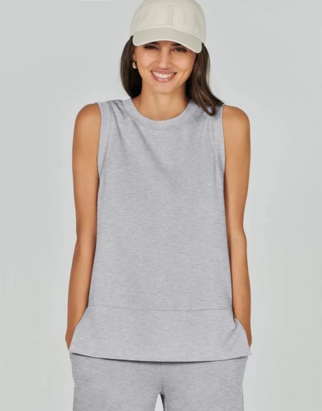 Women's 2 Piece Sets Summer Outfits Sleeveless Wide Leg Tracksuits Casual Sweat Sets Lounge Sweatsuits