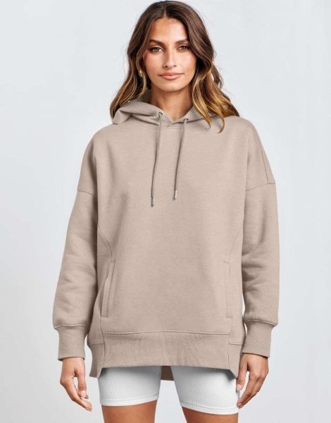 Women's Oversized Hoodies Fleece Casual Drop Shoulder Athletic Sweatshirts Long Sleeve Pullover 2023 Fall Tops