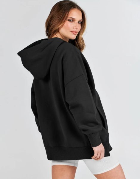 Women's Oversized Hoodies Fleece Casual Drop Shoulder Athletic Sweatshirts Long Sleeve Pullover 2023 Fall Tops